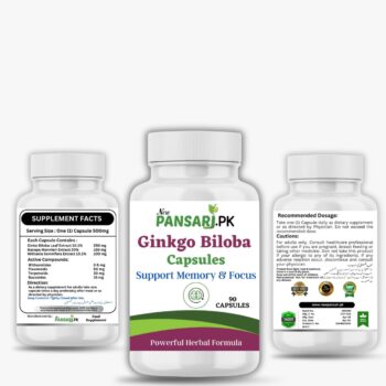 Ginkgo biloba extract capsules
