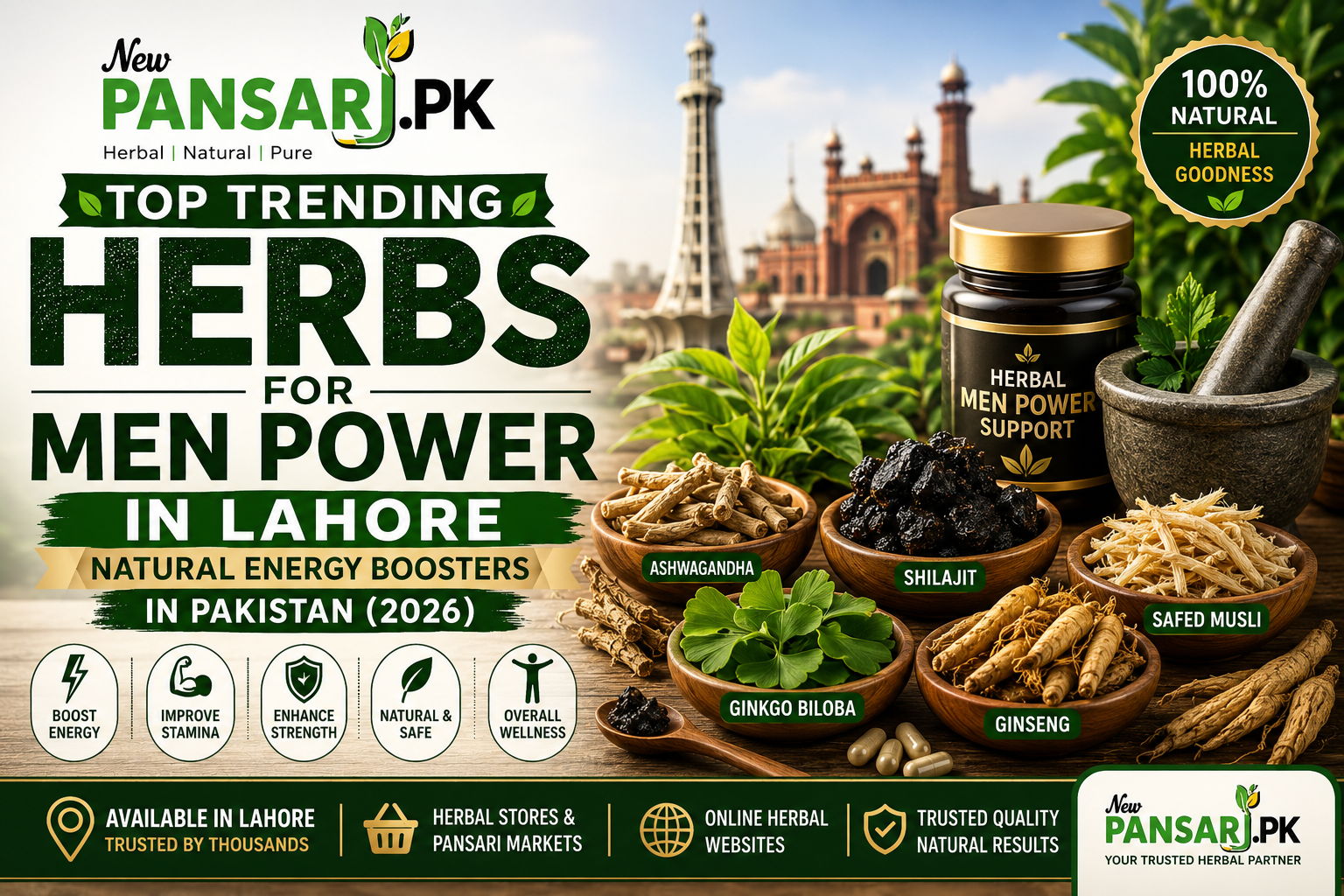 Herbs for Men Power