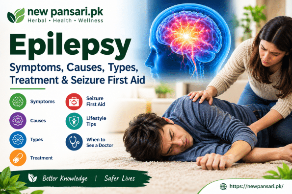 Epilepsy: Symptoms, Causes, Types, Treatment, Seizure First Aid & Lifestyle Tips