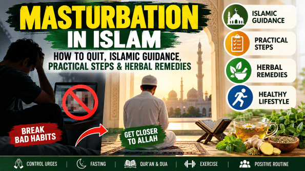 Masturbation in Islam: How to Quit, Islamic Guidance, & Herbal Remedies 100% Guide