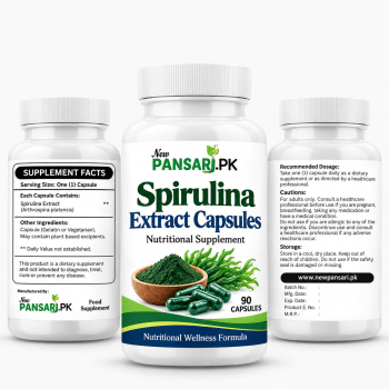 Spirulina Extract Capsules 500mg