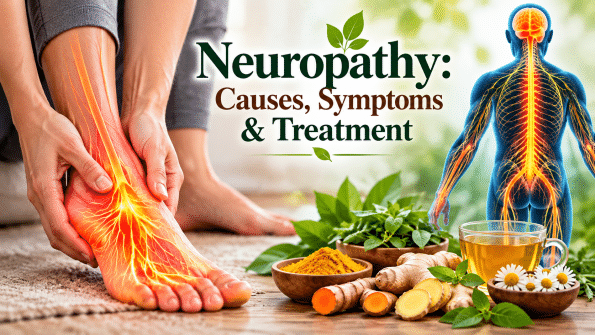 Neuropathy: Causes, Symptoms, Treatment, and Natural Support for Nerve Health 100% Guide