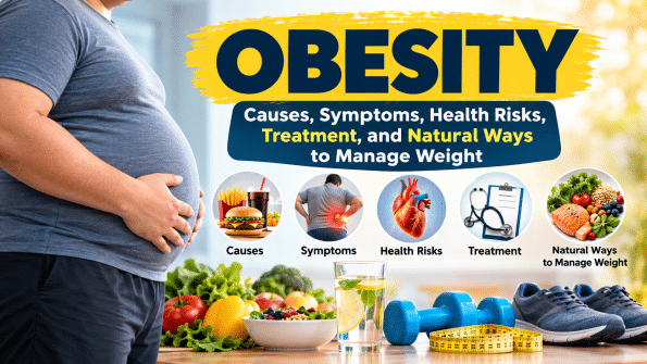 Obesity: Causes, Symptoms, Health Risks, Treatment, and Natural Ways to Manage Weight