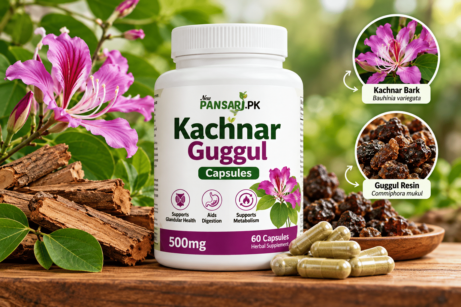 Kachnar Guggul Capsules: Benefits, Uses, Ingredients, Dosage & Side Effects 100% Guide