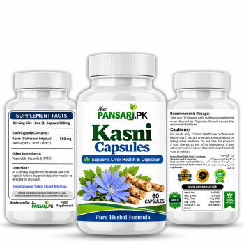 Kasni Capsules Chicory Capsules – Cichorium intybus 100% Pure