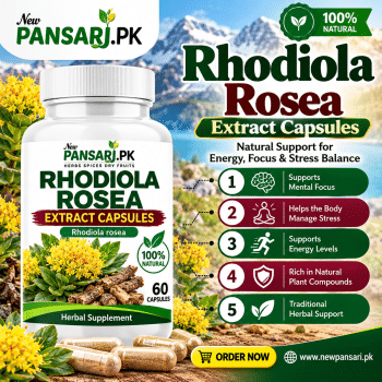 Rhodiola Rosea Extract Capsules 100% Pure