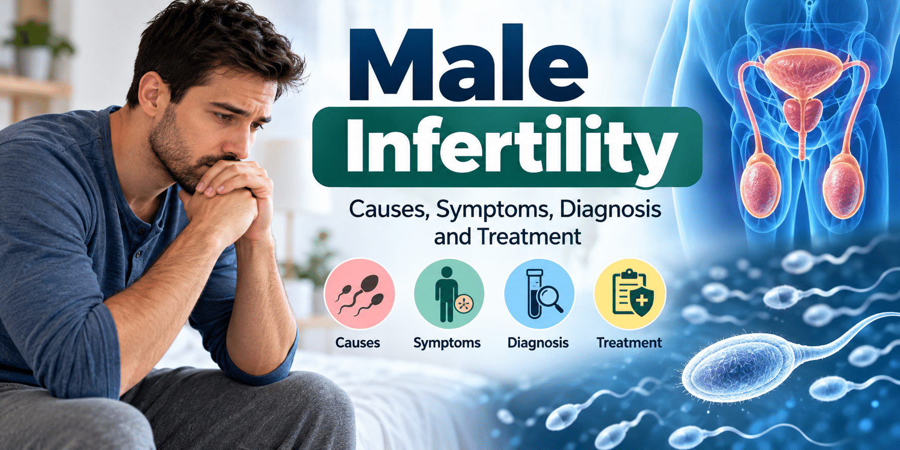 Male Infertility: Causes, Symptoms, Diagnosis, and Treatment