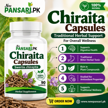Chiraita Capsules 500mg Swertia chirayita – New Pansari