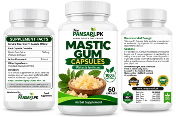 Mastic Gum Capsules 500mg